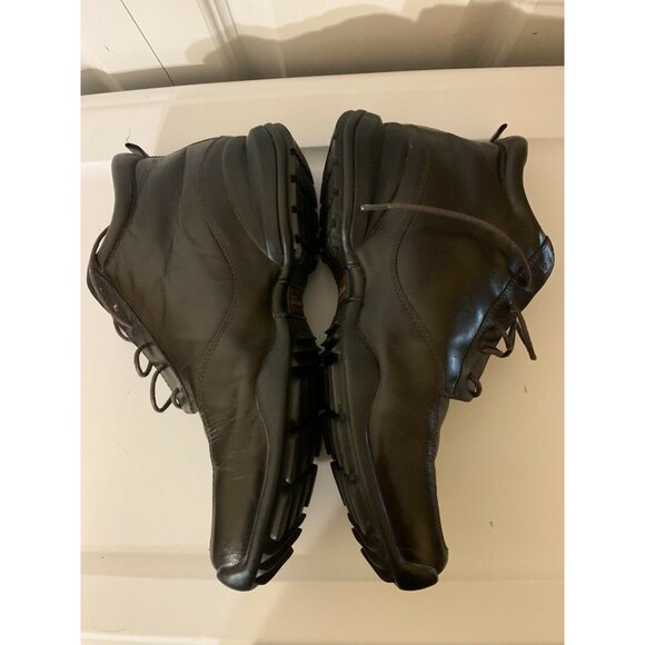 Kenneth Cole New York Men’s Sz 8 Square Toe‎ Ankle Boots Black Leather Shoes - Picture 9 of 11